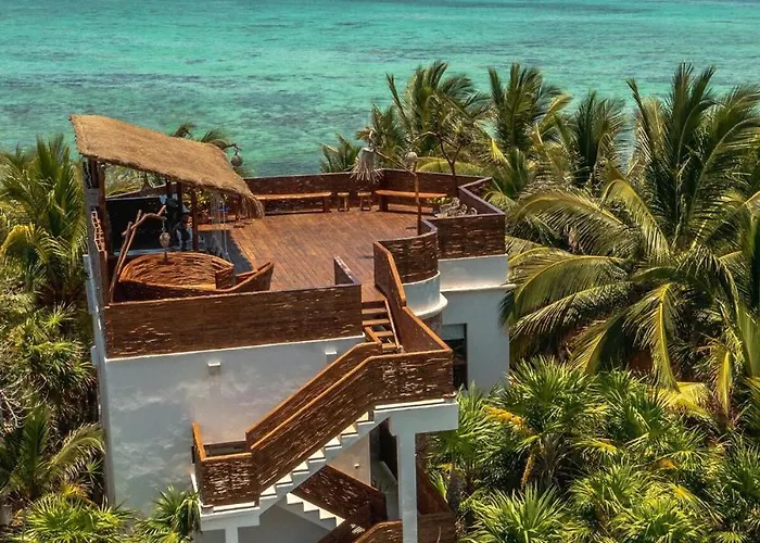 Villa Nft Beachfront At Soliman Bay, Tulum *