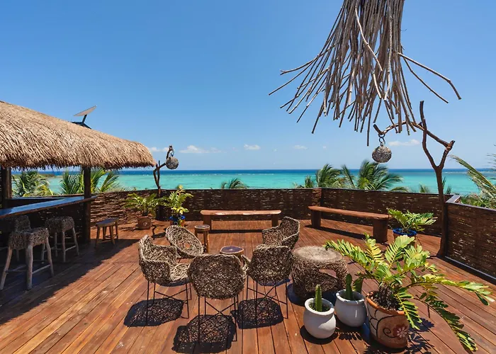 Nft Beachfront At Soliman Bay, Tulum Villa Balcheil